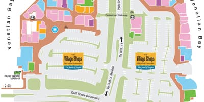Карта на крајбрежје продавници неапол