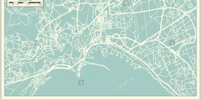 Мапата неапол, италија град