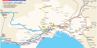 Карта на неапол метро